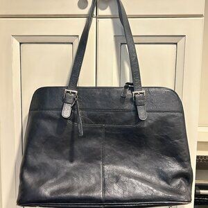 DANIER black leather tote